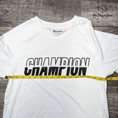 Champion Graphic City Logo Tee Shirt Size S