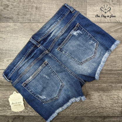 Altar'd State Juniors Distressed Denim Shorts Size 11