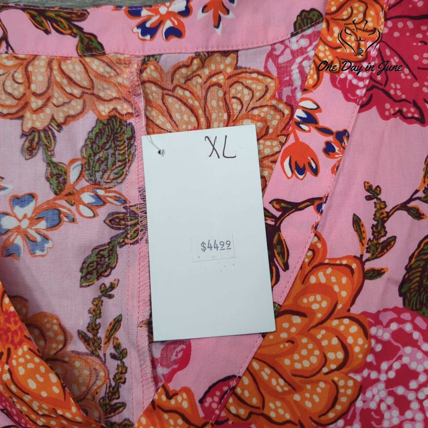 The Southern Goat Short Sleeve Shoulder Pad Mini Dress Size XL