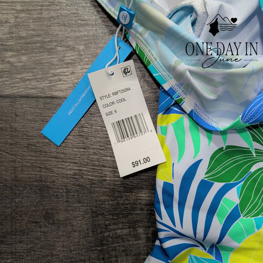 Bleu Rod Beattie Sweetheart Tankini Top Size 6