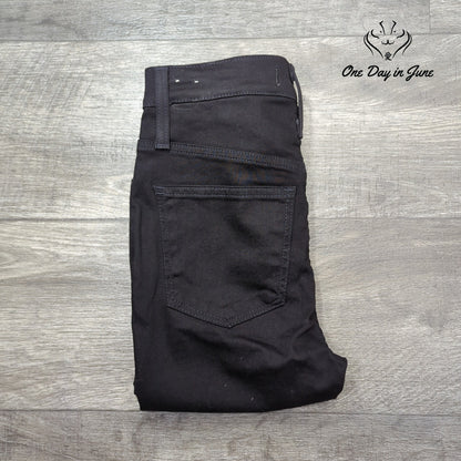 Madewell High Rise Skinny Jeans Black Stretch Denim NWT Size 23