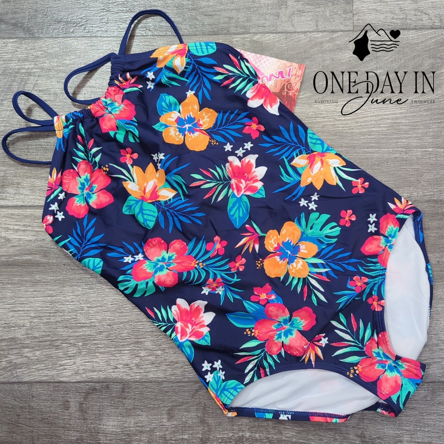 Kanu Surf Brooke One Piece Swimsuit Size 14