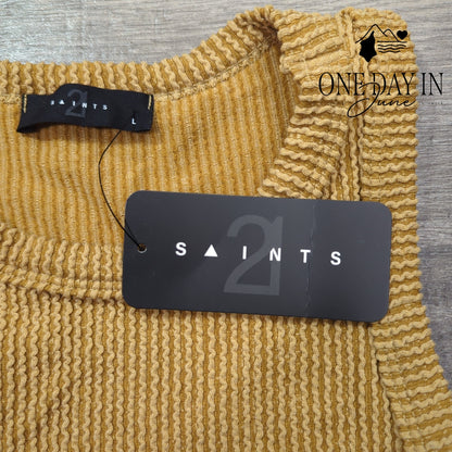 21 Saints Sleeveless Crop Top Size L