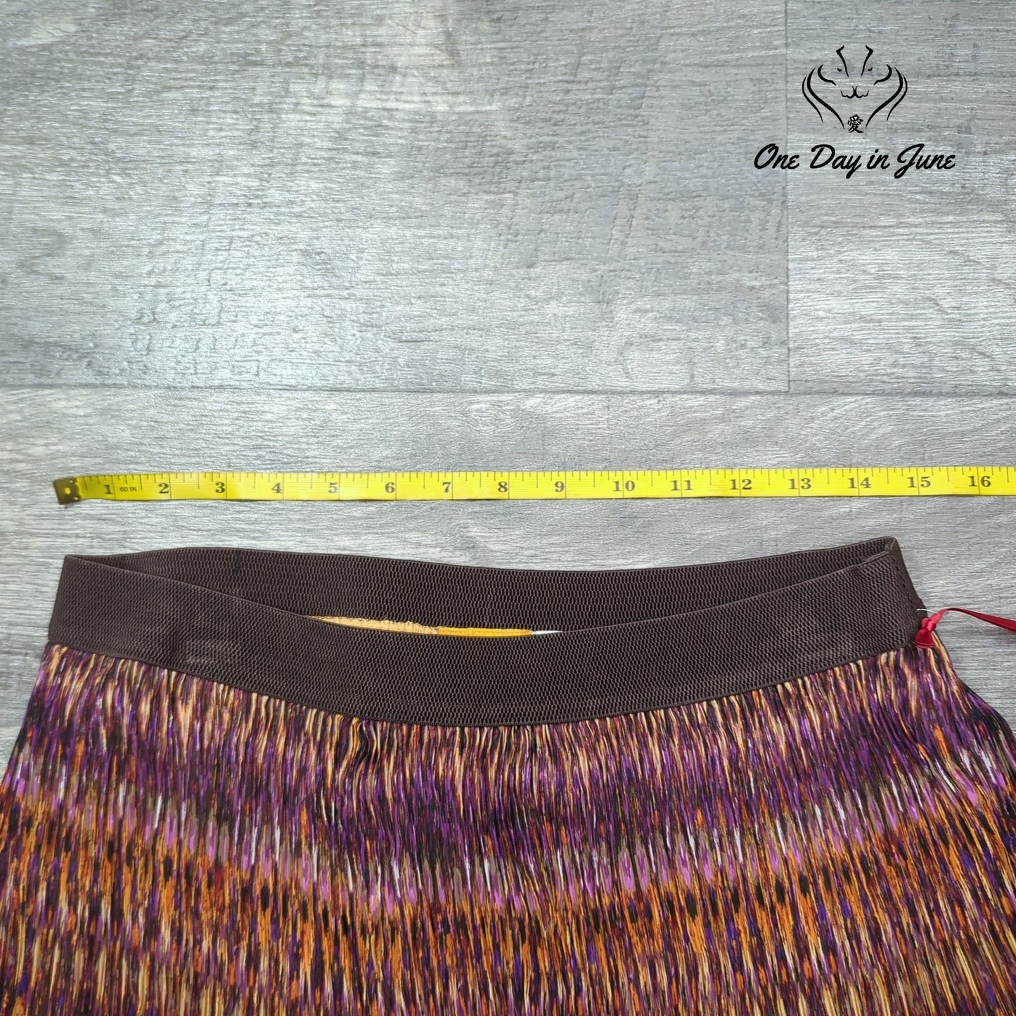 Ruby Rd. Petite Pull On Lined Maxi Skirt Size 10P