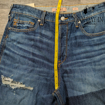 Ariat Ultra High Rise Tomboy Straight Distressed Jeans Size 8 (29)