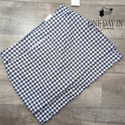 Crown & Ivy Layered Scallop Edge Skort Size 16