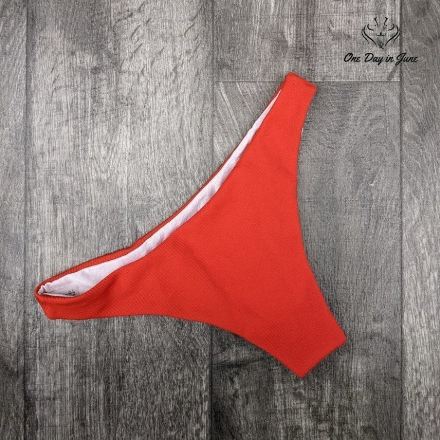 Zaful Ribbed Bikini Bottom Size M