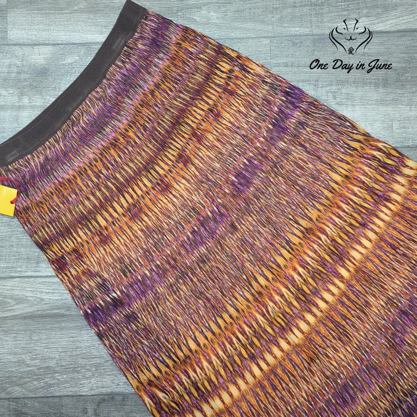 Ruby Rd. Petite Pull On Lined Maxi Skirt Size 10P