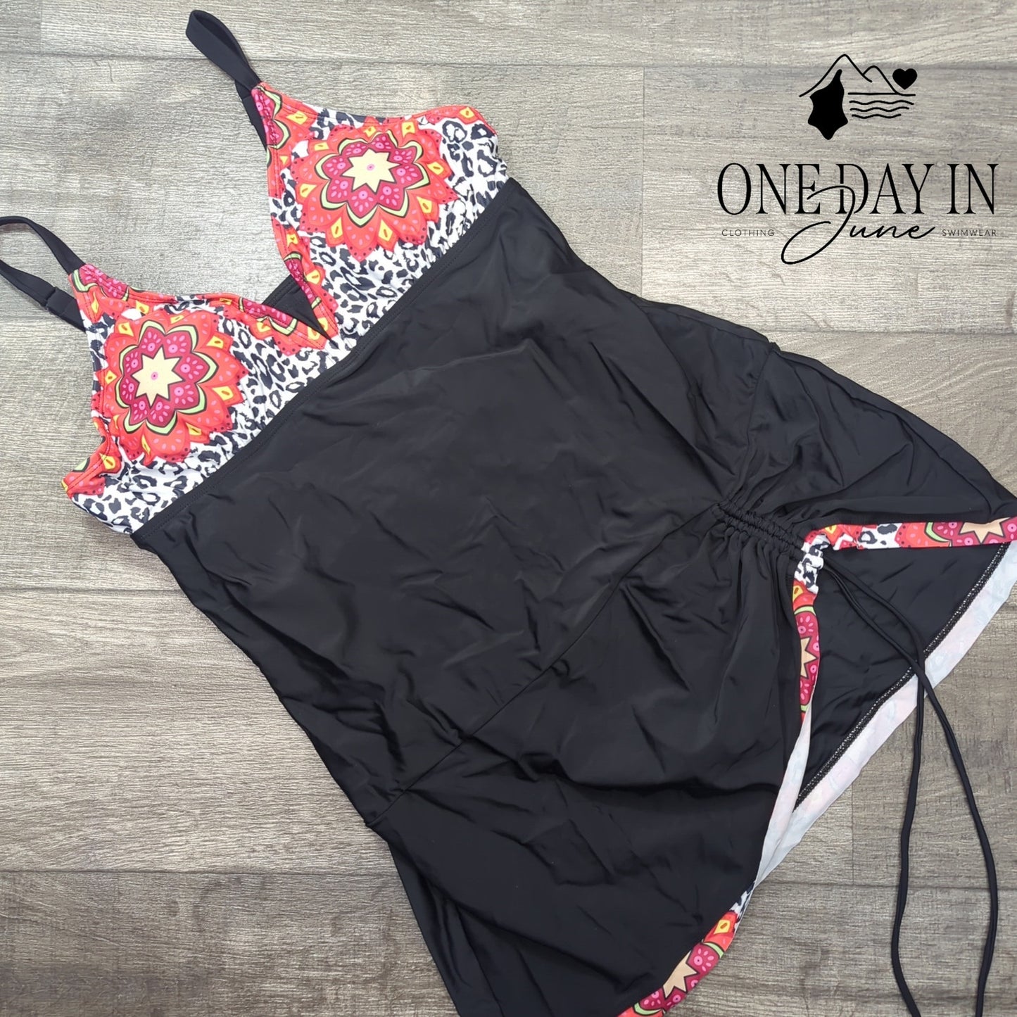 Aleumdr Swimdress One Piece One Piece Swimsuit Size XL