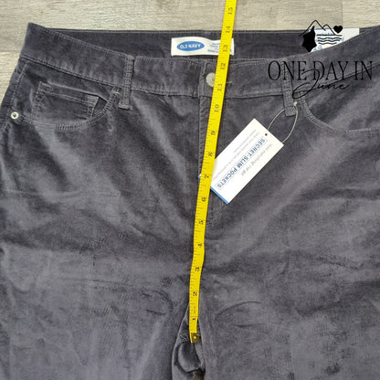 Old Navy Rockstar Super Skinny High Rise Velveteen Jeans Size 14