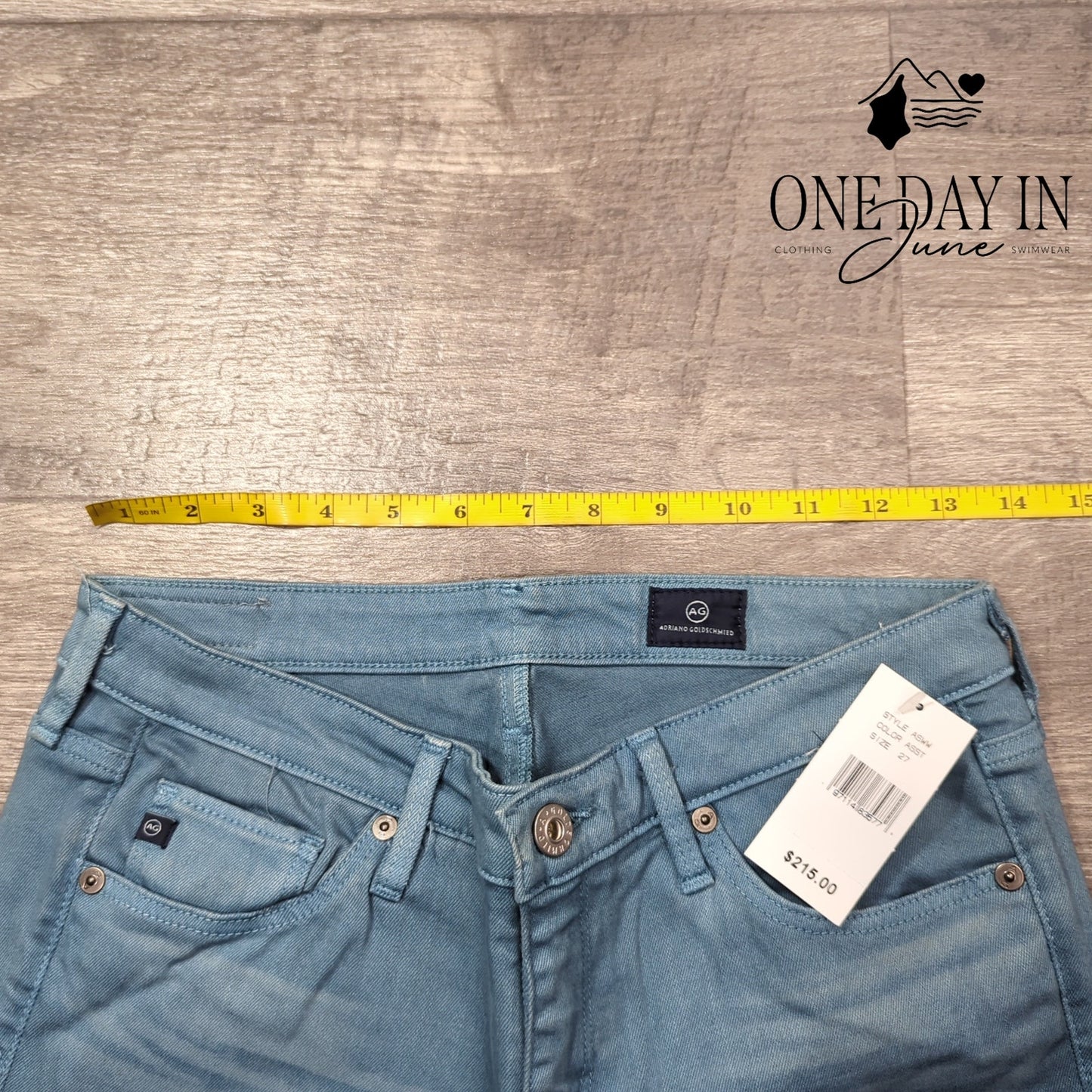 Adriano Goldschmied Mid Rise Skinny Jeans Size 27 (4)