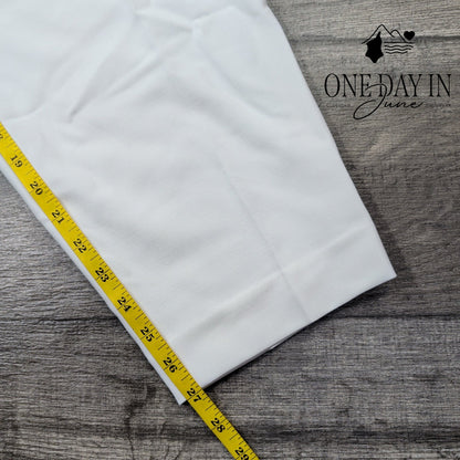 Express The Stylist Super High Rise Dress Pants White NWT Size 10 Short