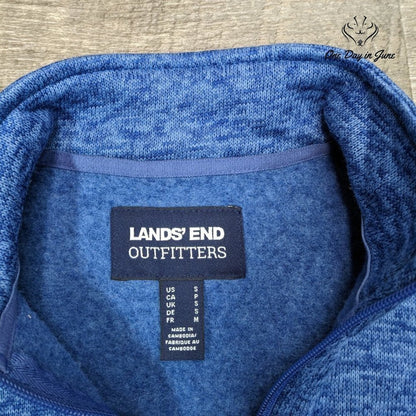 Lands' End Zip Front Pocketed Vest Size S