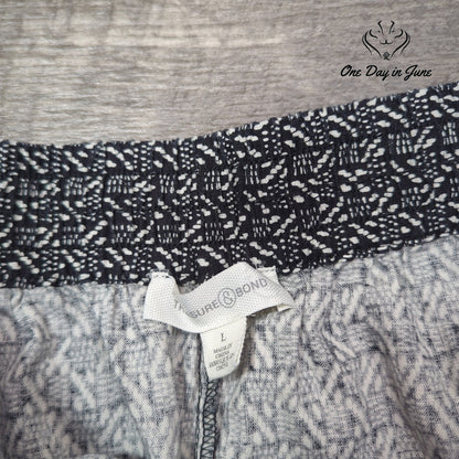 Treasure & Bond Linen Comfort Waist Casual Pants Size L