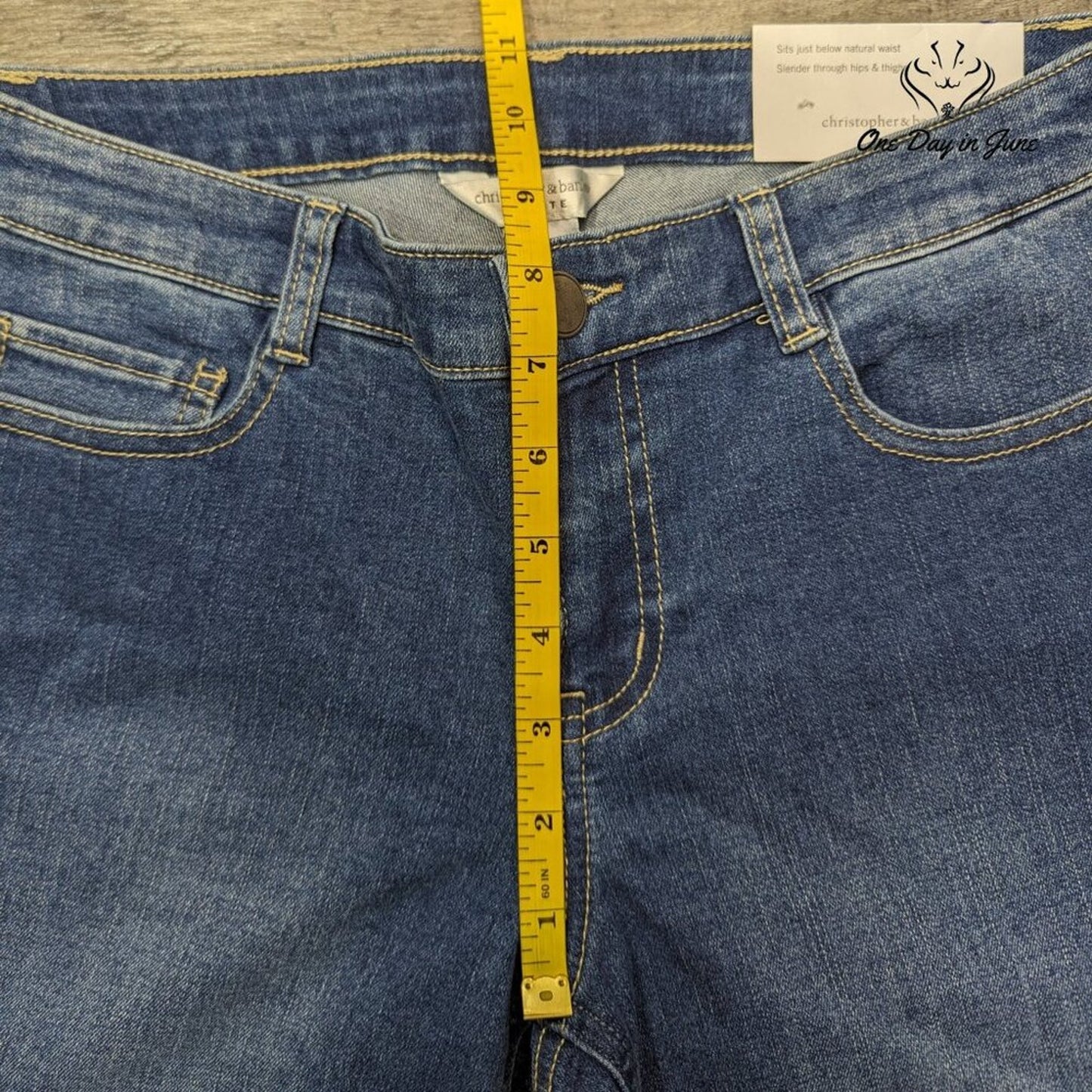 Christopher & Banks Petite Modern Fit Capri Jeans Size 4P