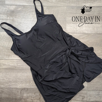 Eomenie Swimdress One Piece Swimsuit Size XL