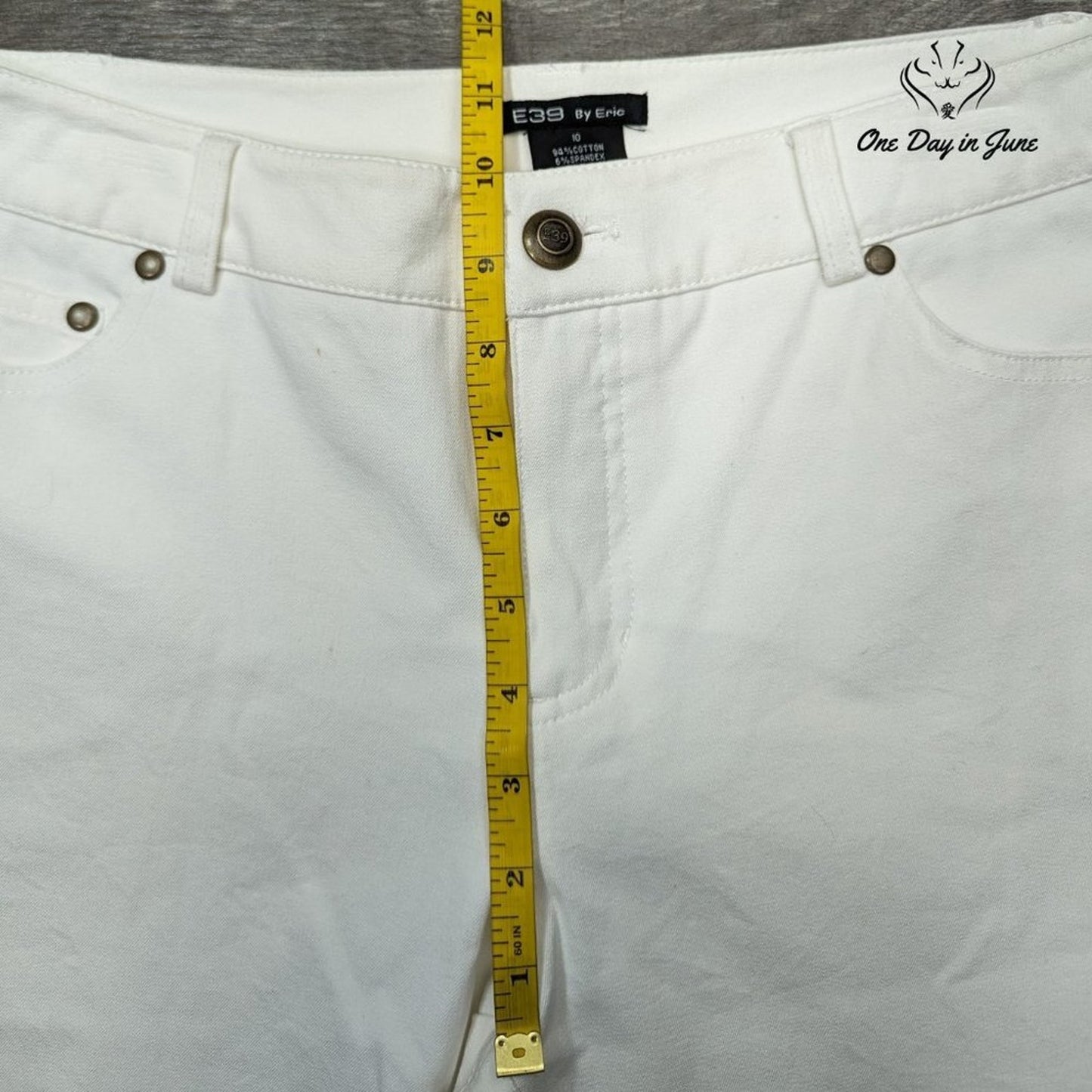 E39 Bermuda Jean Shorts Size 10