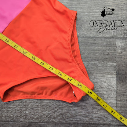 Youngertree Girl's Colorblock One Piece Swimsuit Size 5-6T