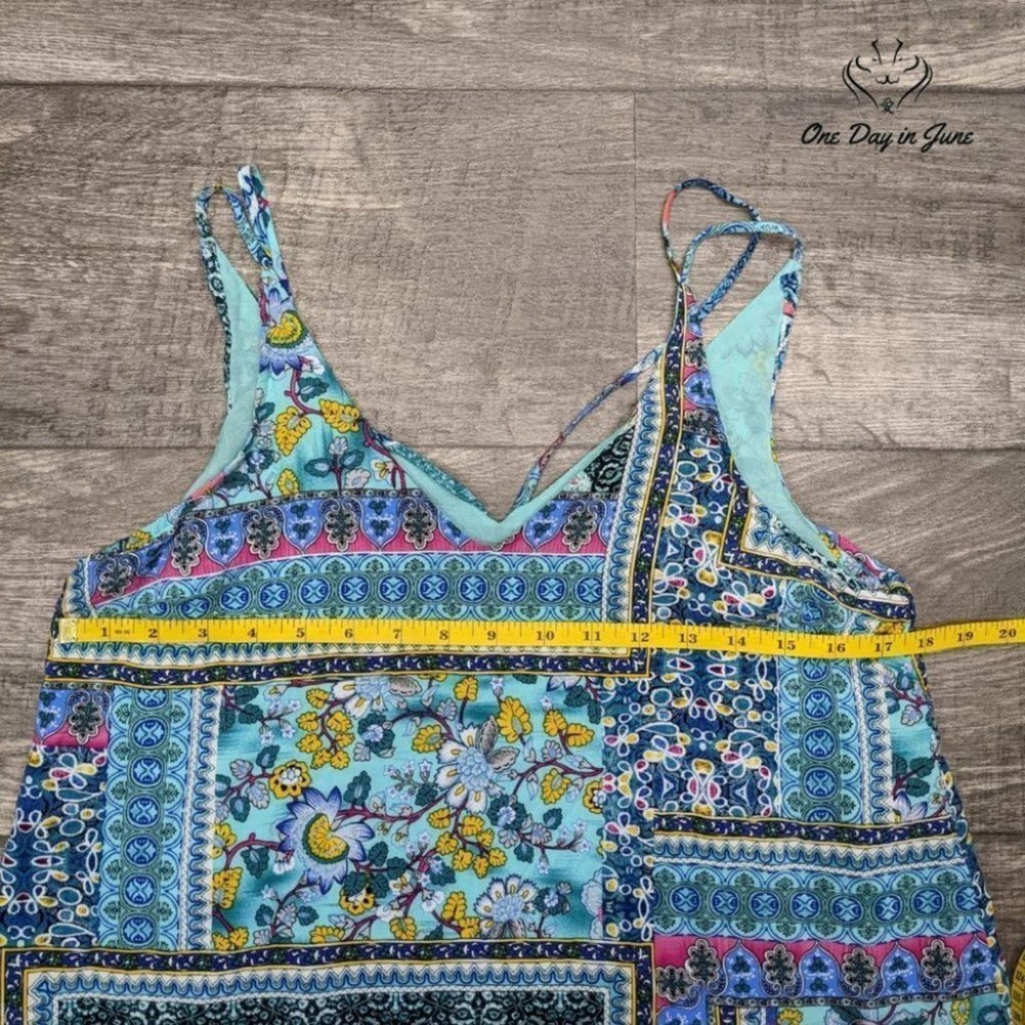 Umgee Sheer Spring Dress Size S