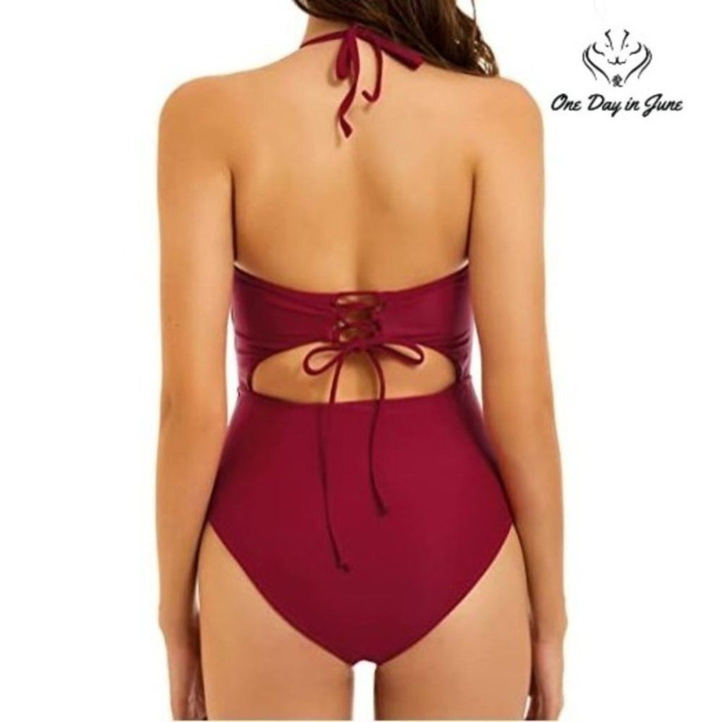 Peddney Cutout Monokini One Piece Swimsuit Size XXL