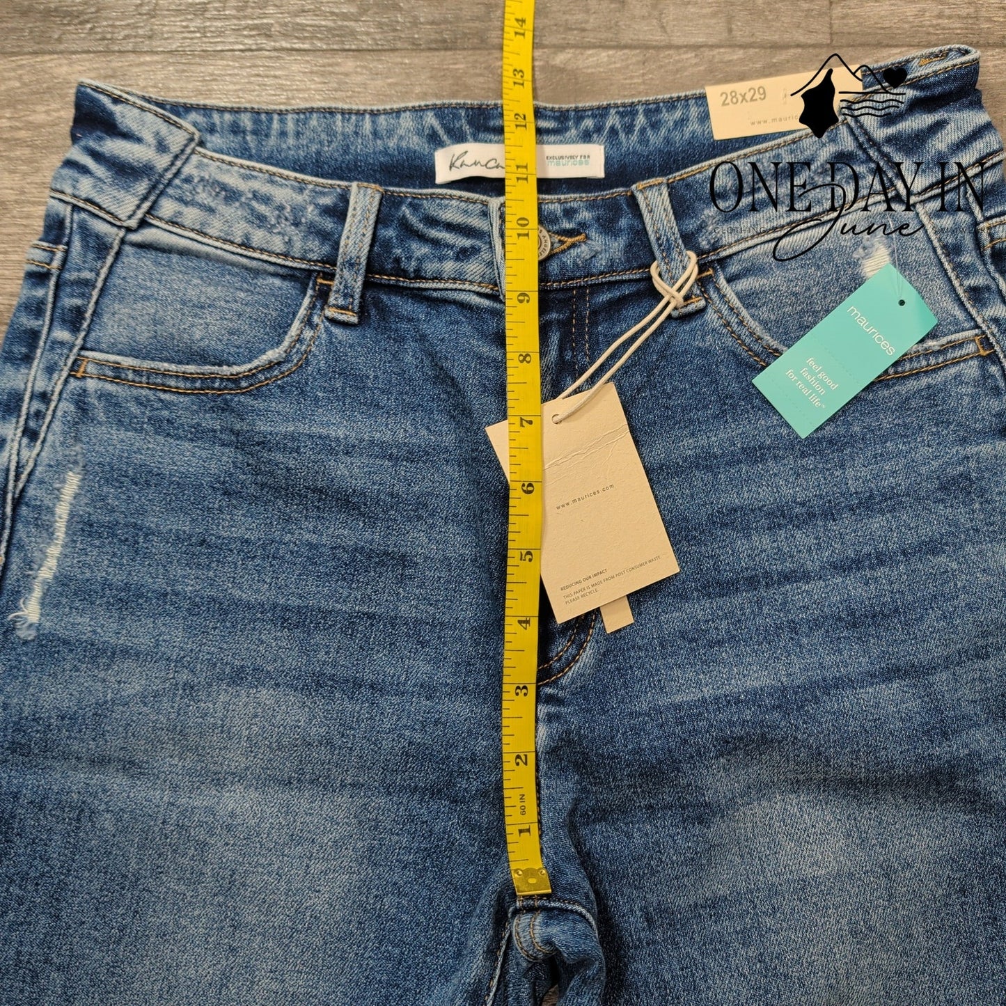 KanCan Straight Leg Jeans Size 28X29