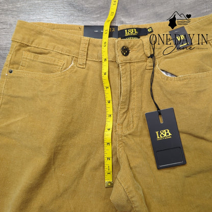 L&B Apparel Boyfriend Corduroy Pants Size 12
