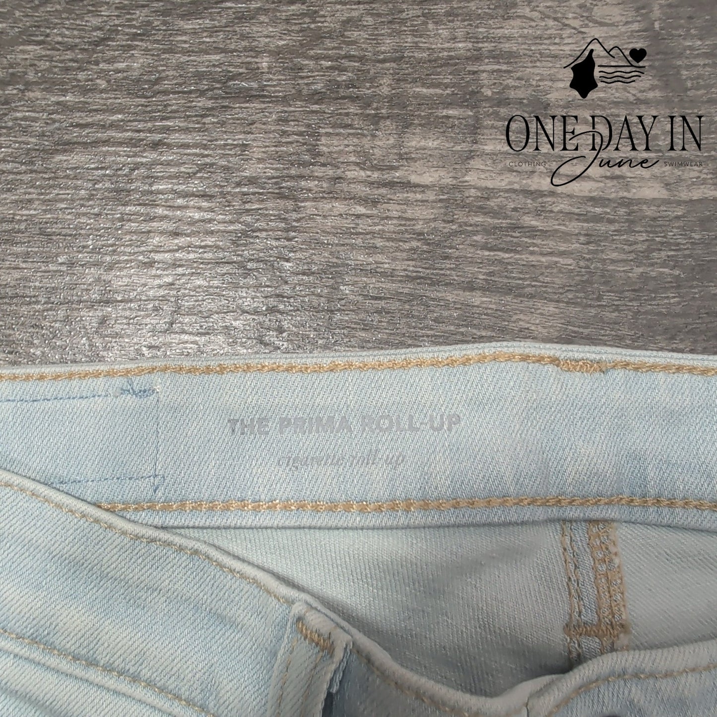 AG Adriano Goldschmied The Prima Roll Up Straight Jeans Size 4 (27)