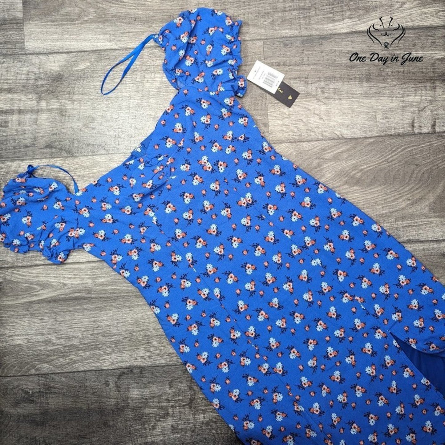 City Triangles Off Shoulder Floral Mini Dress Size M