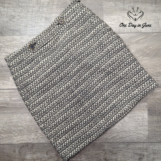 Loft Petite Wool Blend Mini Skirt Size 00P