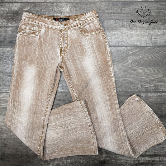 Zhi Long LT Modern Perspectives Stretch Bootcut Jeans Size 8