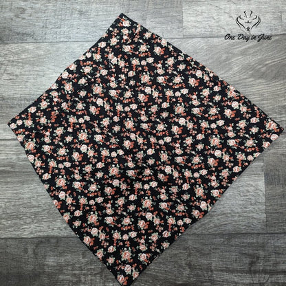 Forever 21 Zip Front Floral Denim Skirt Size S