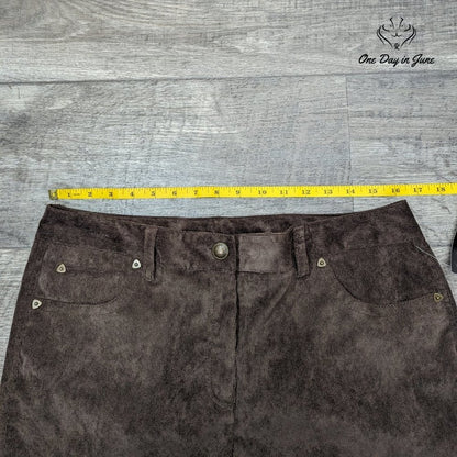 New Directions Straight Leg Corduroy Pants Size 12