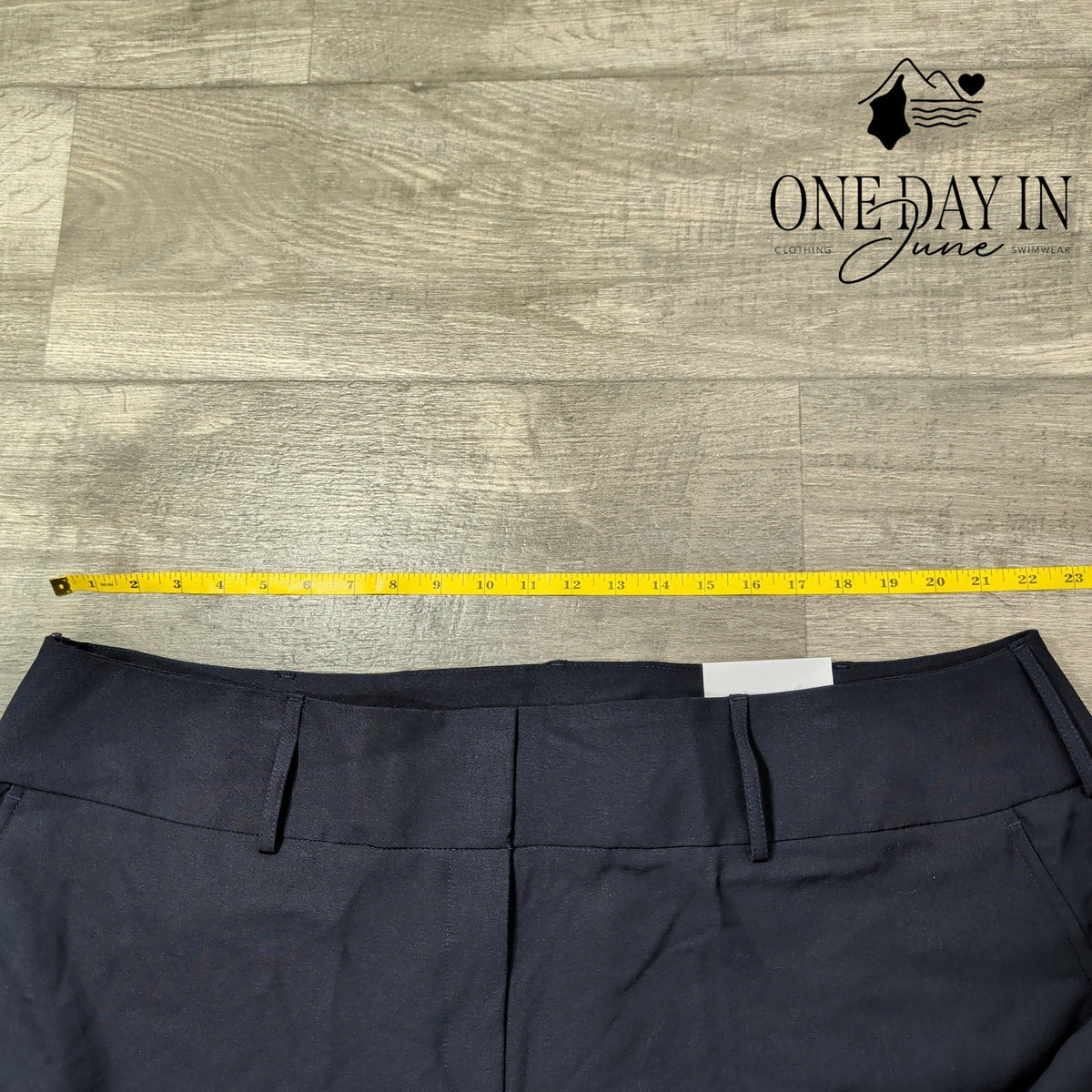 Lane Bryant Perfect Drape High Rise Wide Leg Pants Navy NWT Size 24