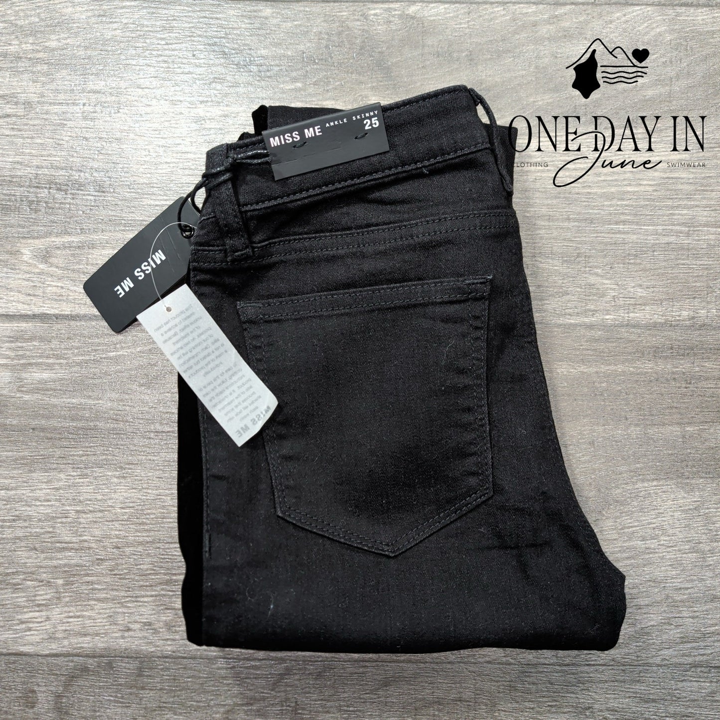 Miss Me April Skinny Tuxedo Jeans Size 0 (25)