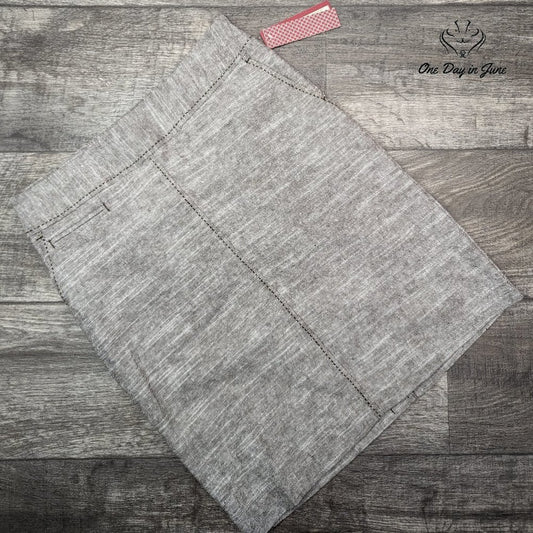 Merona Linen Lined Mini Skirt Size 4