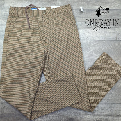 Old Navy Hounds Tooth Straight Leg Pants Size M