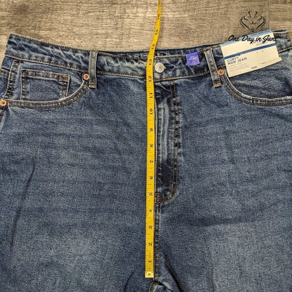 Arizona Jean Co. Juniors Highest Rise Curvy Mom Jeans Size 19