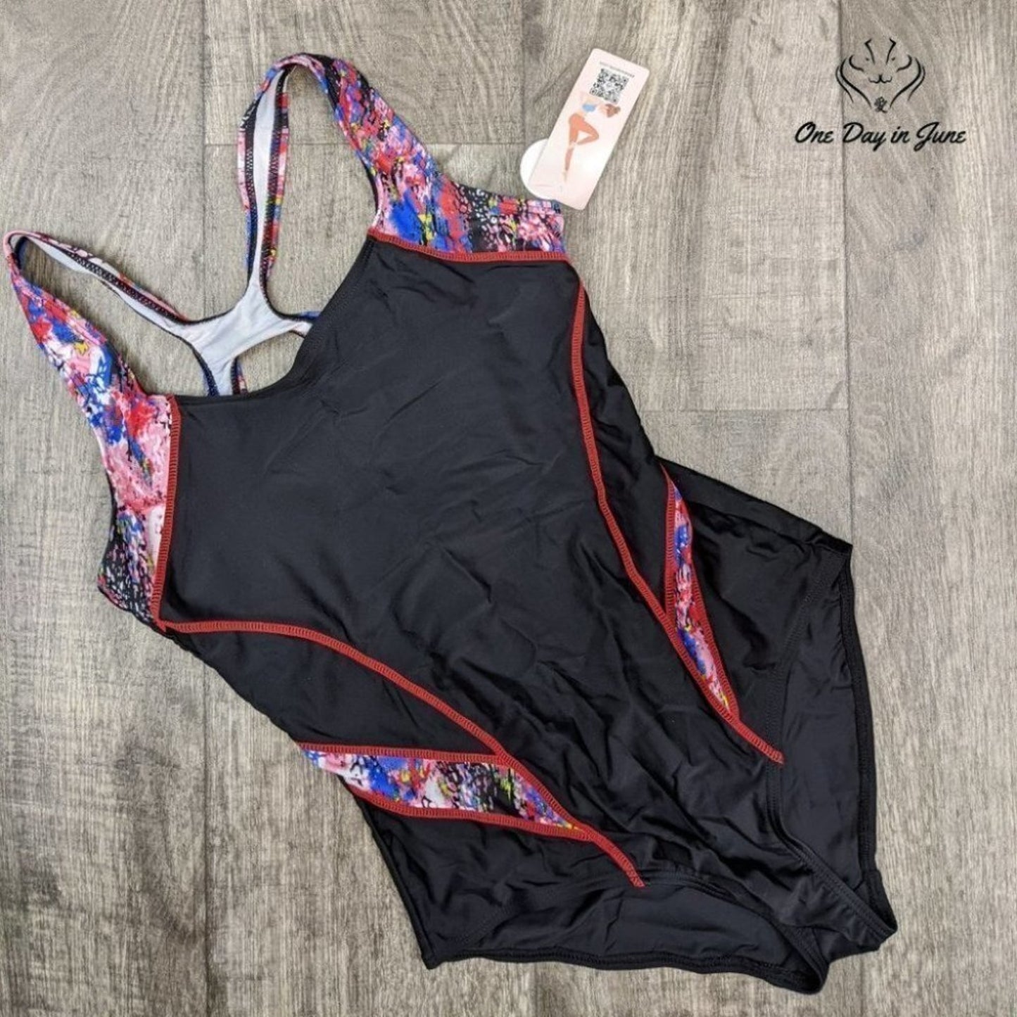 Beautyin Pro Athletic One Piece Swimsuit Size S