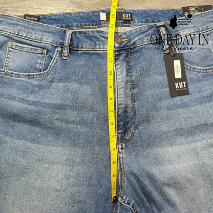 Kut from the Kloth Naomi Fab Ab High Rise Crop Straight Jeans NWT Size 20W