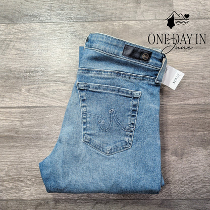AG Adriano Goldschmied The Legging Ankle Skinny Jeans Blue NWT Size 4 (27)