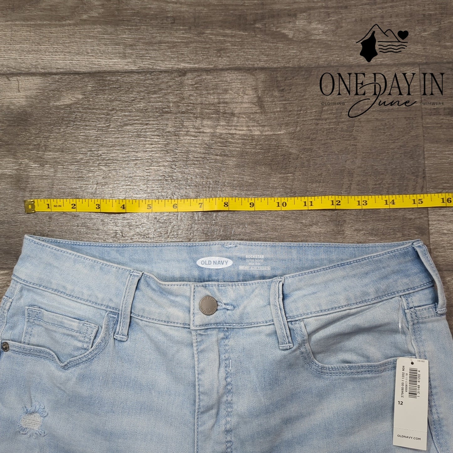 Old Navy Rockstar Super Skinny High Rise Size 12