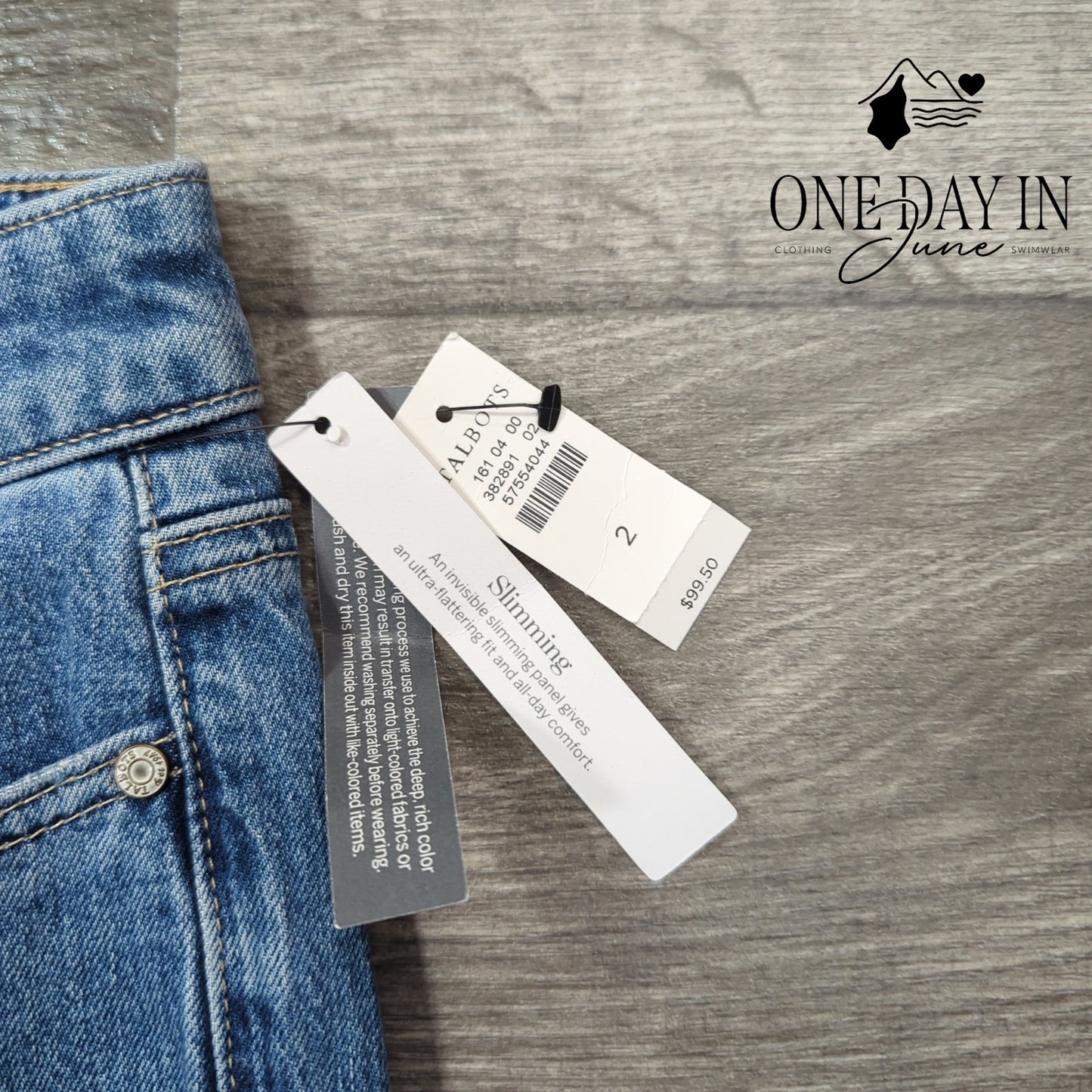 Talbots Barely Boot Jeans Size 2