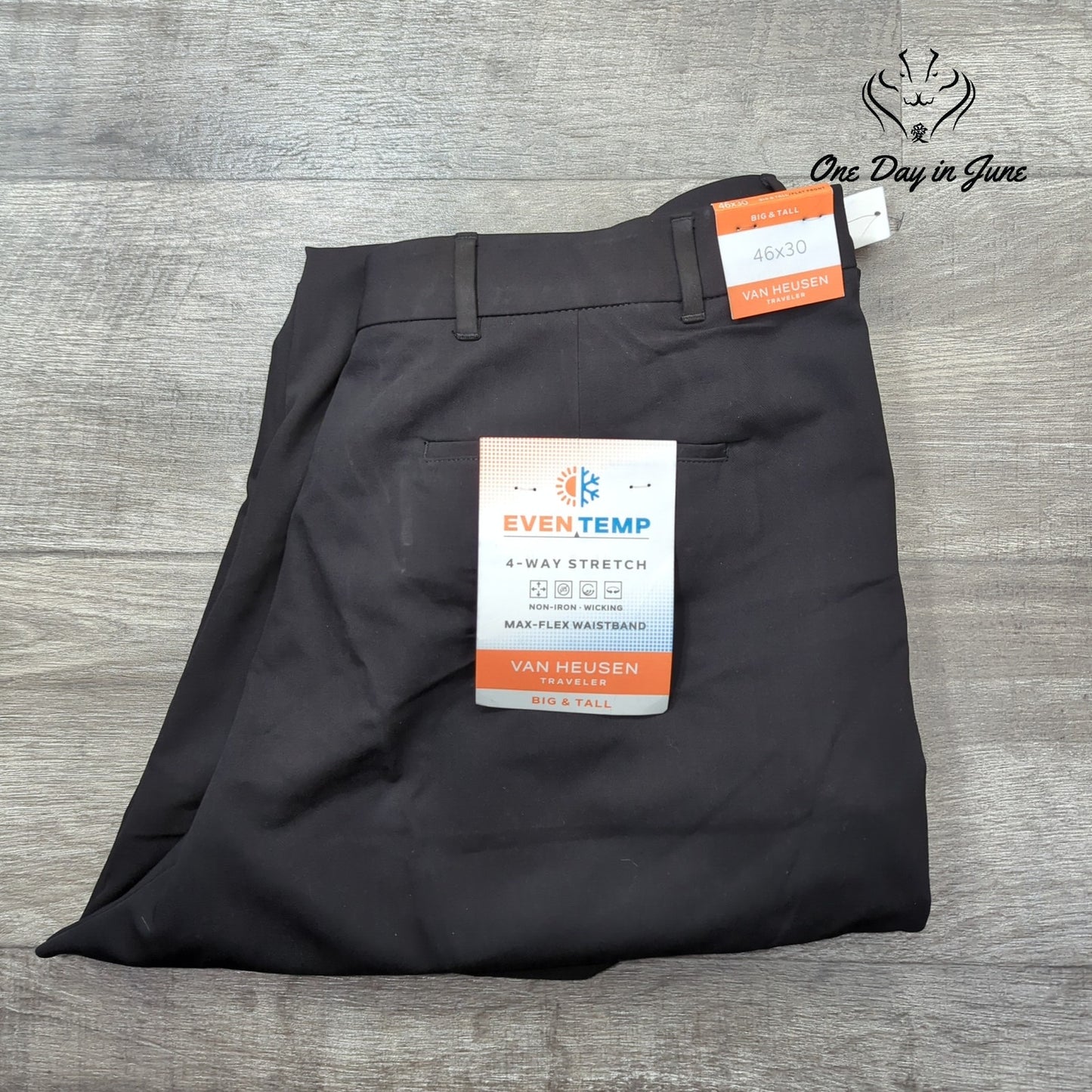 Van Heusen Straight Fit Dress Pants Size 46X30