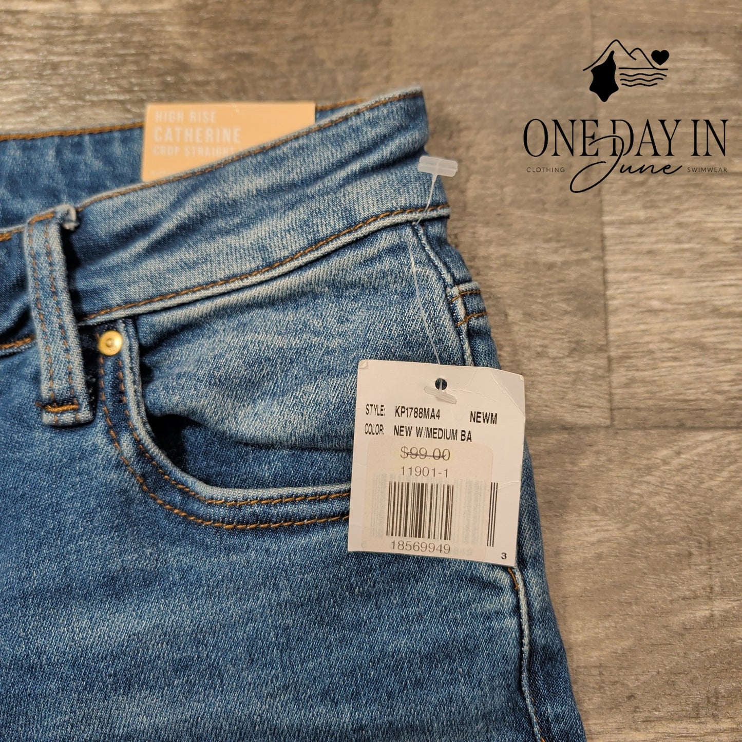 Kut from the Kloth Catherine High Rise Crop Jeans Size 0