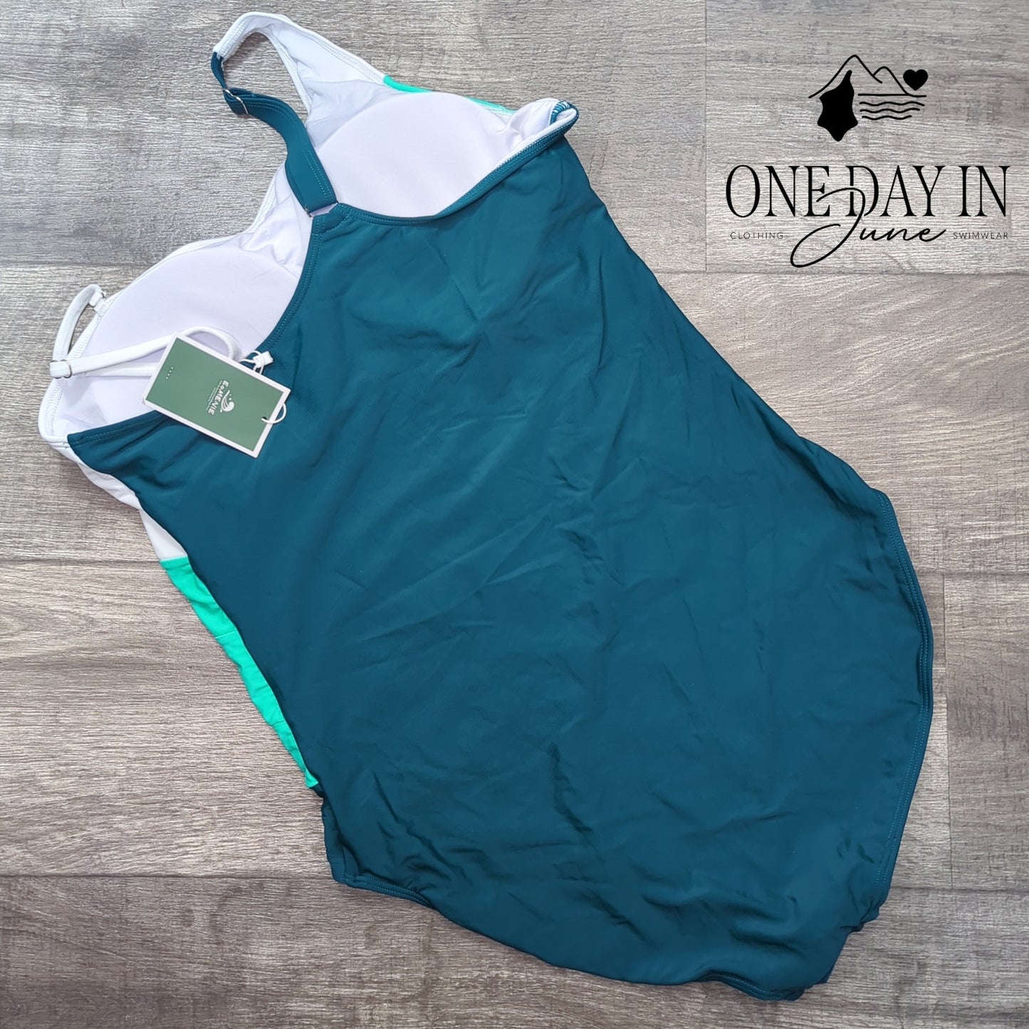Eomenie One Shoulder One Piece Swimsuit Size XL