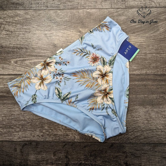 Apt. 9 Floral Bikini Bottom Size M