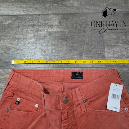 AG Adriano Goldschmied Straight Leg Corduroy Pants Size 4 (27)