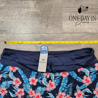 Gradual High Waist Swim Shorts Size 3XL