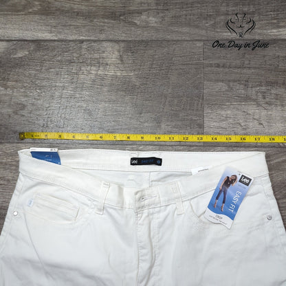 Lee Easy Fit Cropped Jeans Size 14