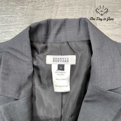 Barney's New York Wool 2 Button Blazer Size 0
